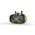 Soonbox S6300 MAX Stereo Bluetooth High Power Party Box Waterproof Outdoor 200W Wireless Speaker Portable Audio System Sound Speakers, Bluetooth, TF card, USB, AUX, TWS, with 2 Mics - Black